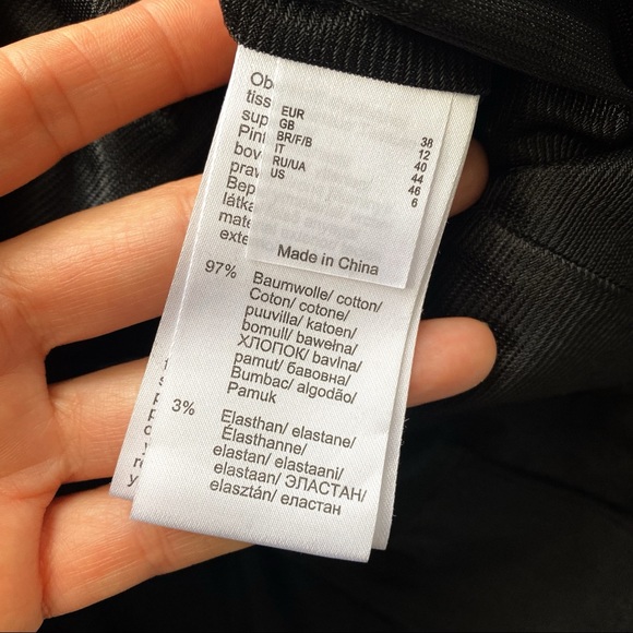 π€ BPC BLACK CLASSIC COTTON BLEND DRESS! - Picture 6 of 6